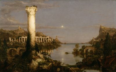 The Course of Empire: Desolation by Thomas Cole